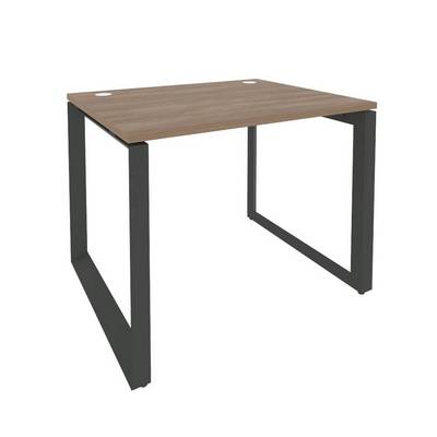 Onix O.MO-SP-1.8 (Дуб Аризона/Антрацит) Стол рабочий на О-образном м/к