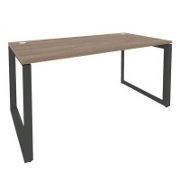 Onix O.MO-SP-4.8 (Дуб Аризона/Антрацит) Стол рабочий на О-образном м/к