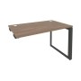 Onix O.MO-SPR-2.7 (Дуб Аризона/Антрацит) Стол-приставка на О-образном м/к к опорным элементам