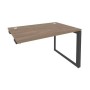 Onix O.MO-SPR-2.8 (Дуб Аризона/Антрацит) Стол-приставка на О-образном м/к к опорным элементам