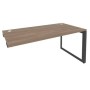 Onix O.MO-SPR-4.8 (Дуб Аризона/Антрацит) Стол-приставка на О-образном м/к к опорным элементам