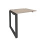 Onix O.MO-1.NRS-0.7 (Дуб Аттик/Антрацит) Наборный элемент рабочей станции на О-образном м/к