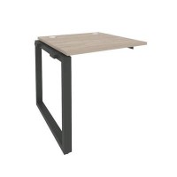 Onix O.MO-1.NRS-0.8 (Дуб Аттик/Антрацит) Наборный элемент рабочей станции на О-образном м/к