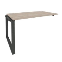 Onix O.MO-1.NRS-3.8 (Дуб Аттик/Антрацит) Наборный элемент рабочей станции на О-образном м/к