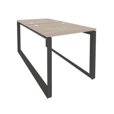 Onix O.MO-D.RS-2.0.8 (Дуб Аттик/Антрацит) Рабочая станция на О-образном м/к