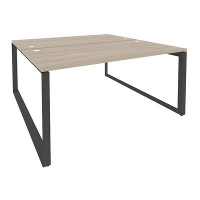 Onix O.MO-D.RS-2.4.8 (Дуб Аттик/Антрацит) Рабочая станция на О-образном м/к