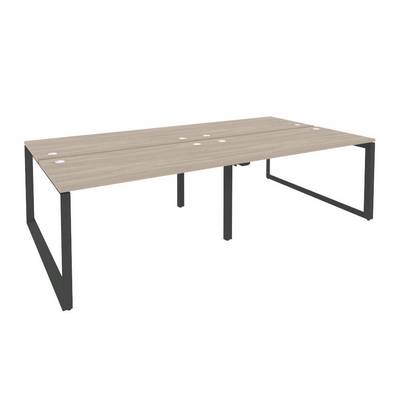 Onix O.MO-D.RS-4.3.7 (Дуб Аттик/Антрацит) Рабочая станция на О-образном м/к