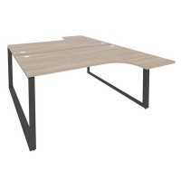 Onix O.MO-D.SA-4 (Дуб Аттик/Антрацит) Рабочая станция на О-образном м/к