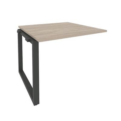 Onix O.MO-NPRG-1 (Дуб Аттик/Антрацит) Проходной наборный элемент переговорного стола