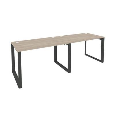 Onix O.MO-RS-2.2.7 (Дуб Аттик/Антрацит) Рабочая станция на О-образном м/к