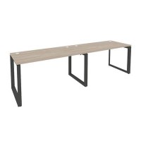 Onix O.MO-RS-2.3.7 (Дуб Аттик/Антрацит) Рабочая станция на О-образном м/к