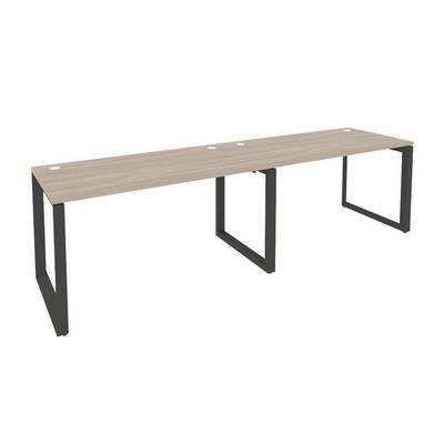 Onix O.MO-RS-2.3.7 (Дуб Аттик/Антрацит) Рабочая станция на О-образном м/к