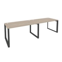 Onix O.MO-RS-2.3.8 (Дуб Аттик/Антрацит) Рабочая станция на О-образном м/к