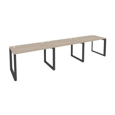 Onix O.MO-RS-3.2.7 (Дуб Аттик/Антрацит) Рабочая станция на О-образном м/к