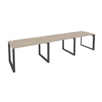 Onix O.MO-RS-3.2.8 (Дуб Аттик/Антрацит) Рабочая станция на О-образном м/к