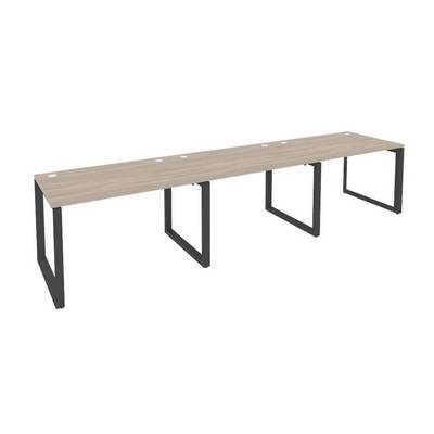 Onix O.MO-RS-3.2.8 (Дуб Аттик/Антрацит) Рабочая станция на О-образном м/к