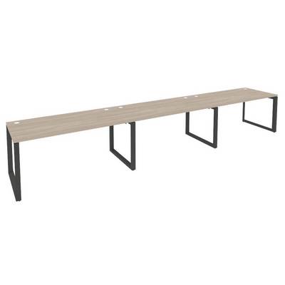 Onix O.MO-RS-3.4.8 (Дуб Аттик/Антрацит) Рабочая станция на О-образном м/к