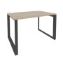 Onix O.MO-SP-2.8 (Дуб Аттик/Антрацит) Стол рабочий на О-образном м/к