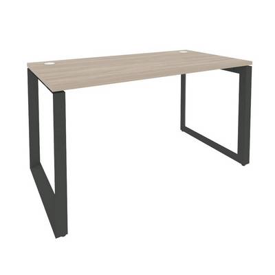 Onix O.MO-SP-3.7 (Дуб Аттик/Антрацит) Стол рабочий на О-образном м/к