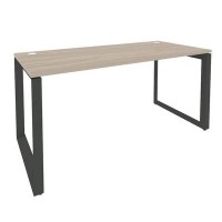 Onix O.MO-SP-4.7 (Дуб Аттик/Антрацит) Стол рабочий на О-образном м/к