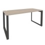 Onix O.MO-SP-4.7 (Дуб Аттик/Антрацит) Стол рабочий на О-образном м/к