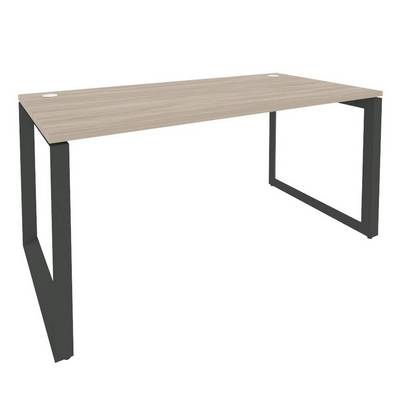 Onix O.MO-SP-4.8 (Дуб Аттик/Антрацит) Стол рабочий на О-образном м/к
