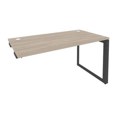 Onix O.MO-SPR-3.7 (Дуб Аттик/Антрацит) Стол-приставка на О-образном м/к к опорным элементам