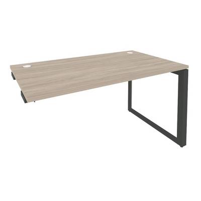 Onix O.MO-SPR-3.8 (Дуб Аттик/Антрацит) Стол-приставка на О-образном м/к к опорным элементам