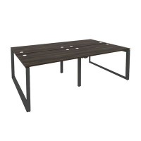 Onix O.MO-D.RS-4.2.7 (Дуб Мали/Антрацит) Рабочая станция на О-образном м/к