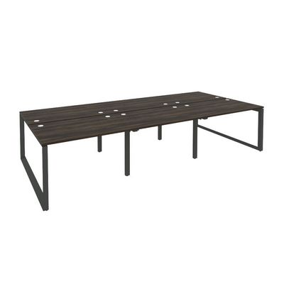 Onix O.MO-D.RS-6.2.8 (Дуб Мали/Антрацит) Рабочая станция на О-образном м/к