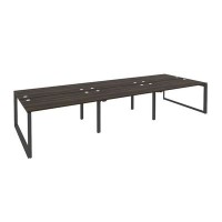 Onix O.MO-D.RS-6.3.7 (Дуб Мали/Антрацит) Рабочая станция на О-образном м/к