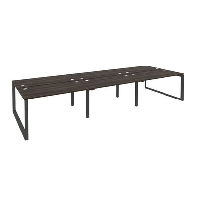 Onix O.MO-D.RS-6.3.7 (Дуб Мали/Антрацит) Рабочая станция на О-образном м/к