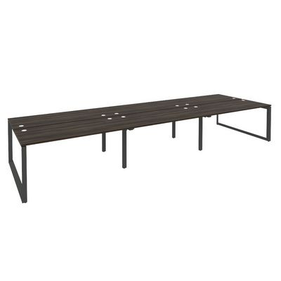 Onix O.MO-D.RS-6.4.7 (Дуб Мали/Антрацит) Рабочая станция на О-образном м/к