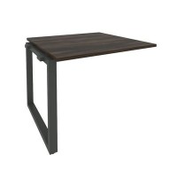 Onix O.MO-NPRG-1 (Дуб Мали/Антрацит) Проходной наборный элемент переговорного стола