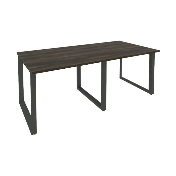 O.MO-PRG-2.1 (Дуб Мали/Антрацит) Стол переговорный (2 столешницы)