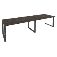 Onix O.MO-PRG-2.4 (Дуб Мали/Антрацит) Стол переговорный (2 столешницы)