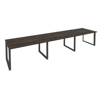 Onix O.MO-PRG-3.3 (Дуб Мали/Антрацит) Стол переговорный (3 столешницы)