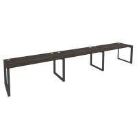 Onix O.MO-RS-3.4.7 (Дуб Мали/Антрацит) Рабочая станция на О-образном м/к