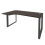 Onix O.MO-SA-1L (Дуб Мали/Антрацит) Стол эргономичный левый на О-образном м/к