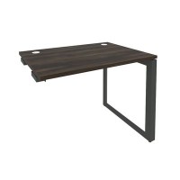 Onix O.MO-SPR-1.7 (Дуб Мали/Антрацит) Стол-приставка на О-образном м/к к опорным элементам