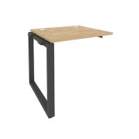 Onix O.MO-1.NRS-0.7 (Тиквуд Светлый/Антрацит) Наборный элемент рабочей станции на О-образном м/к