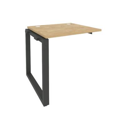 Onix O.MO-1.NRS-0.7 (Тиквуд Светлый/Антрацит) Наборный элемент рабочей станции на О-образном м/к