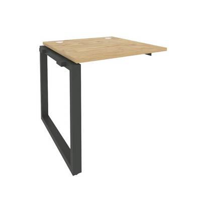 Onix O.MO-1.NRS-0.8 (Тиквуд Светлый/Антрацит) Наборный элемент рабочей станции на О-образном м/к