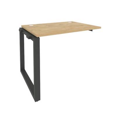 Onix O.MO-1.NRS-1.7 (Тиквуд Светлый/Антрацит) Наборный элемент рабочей станции на О-образном м/к