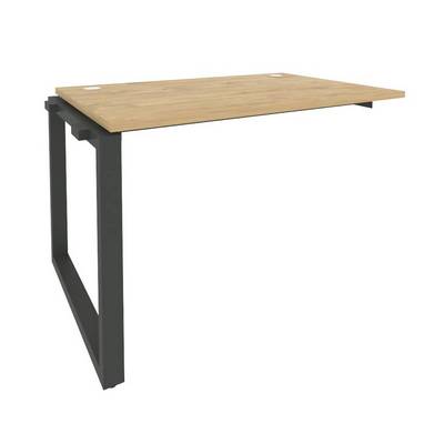 Onix O.MO-1.NRS-2.8 (Тиквуд Светлый/Антрацит) Наборный элемент рабочей станции на О-образном м/к