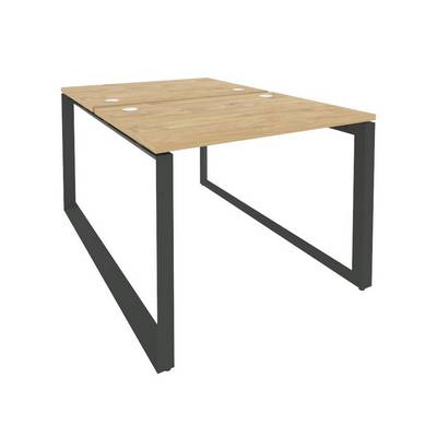 Onix O.MO-D.RS-2.1.7 (Тиквуд Светлый/Антрацит) Рабочая станция на О-образном м/к