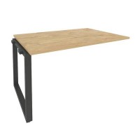 Onix O.MO-NPRG-3 (Тиквуд Светлый/Антрацит) Проходной наборный элемент переговорного стола