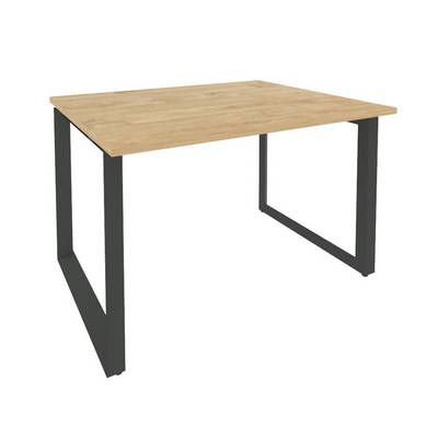 Onix O.MO-PRG-1.2 (Тиквуд Светлый/Антрацит) Стол переговорный (1 столешница)