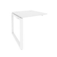 Onix O.MO-1.NRS-0.8 (Белый Бриллиант/Белый) Наборный элемент рабочей станции на О-образном м/к