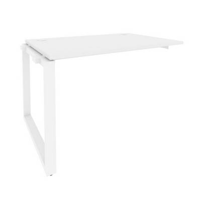 Onix O.MO-1.NRS-2.8 (Белый Бриллиант/Белый) Наборный элемент рабочей станции на О-образном м/к